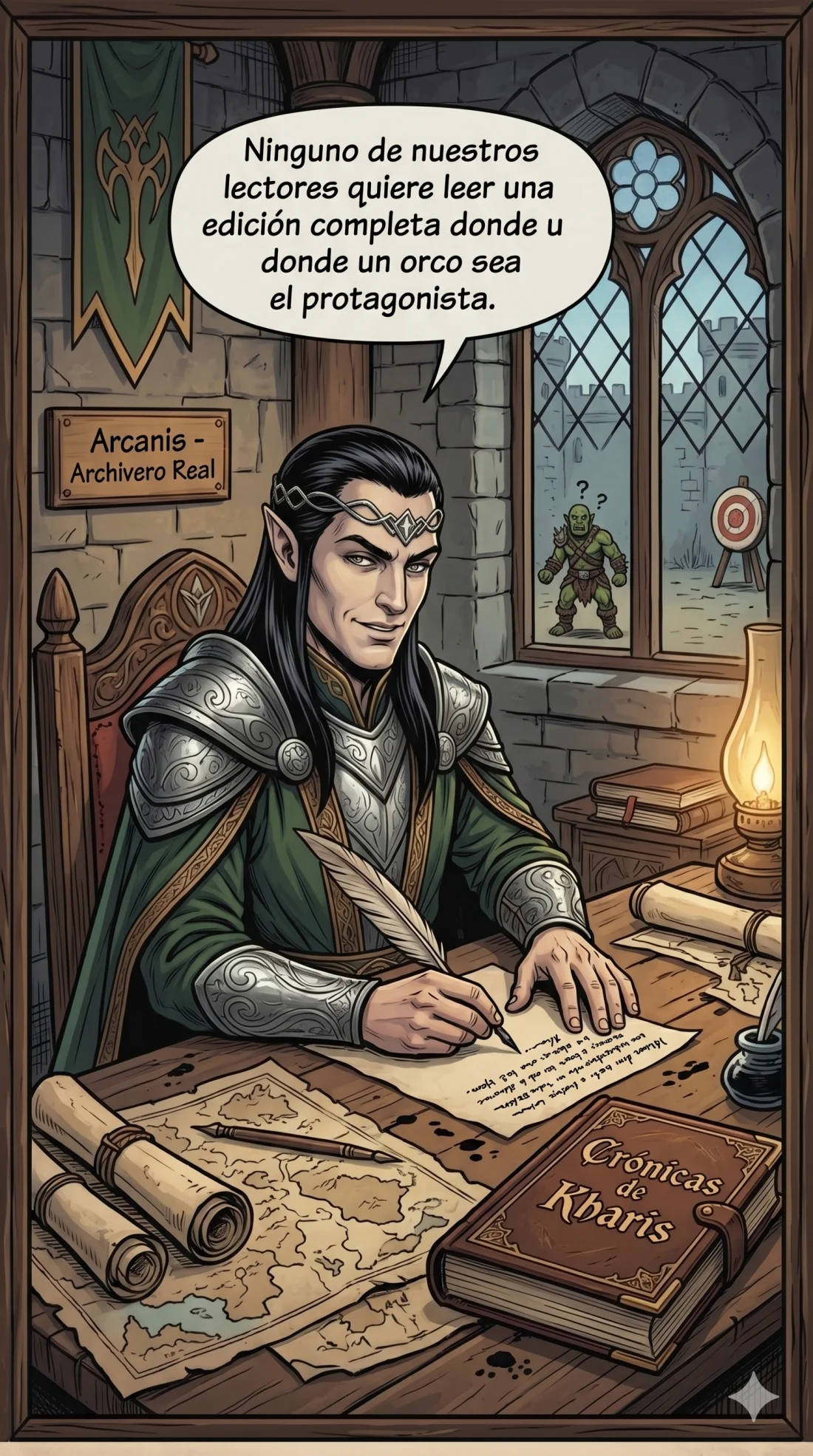 Arcanis, Archivero Real: Crónicas de Kharis