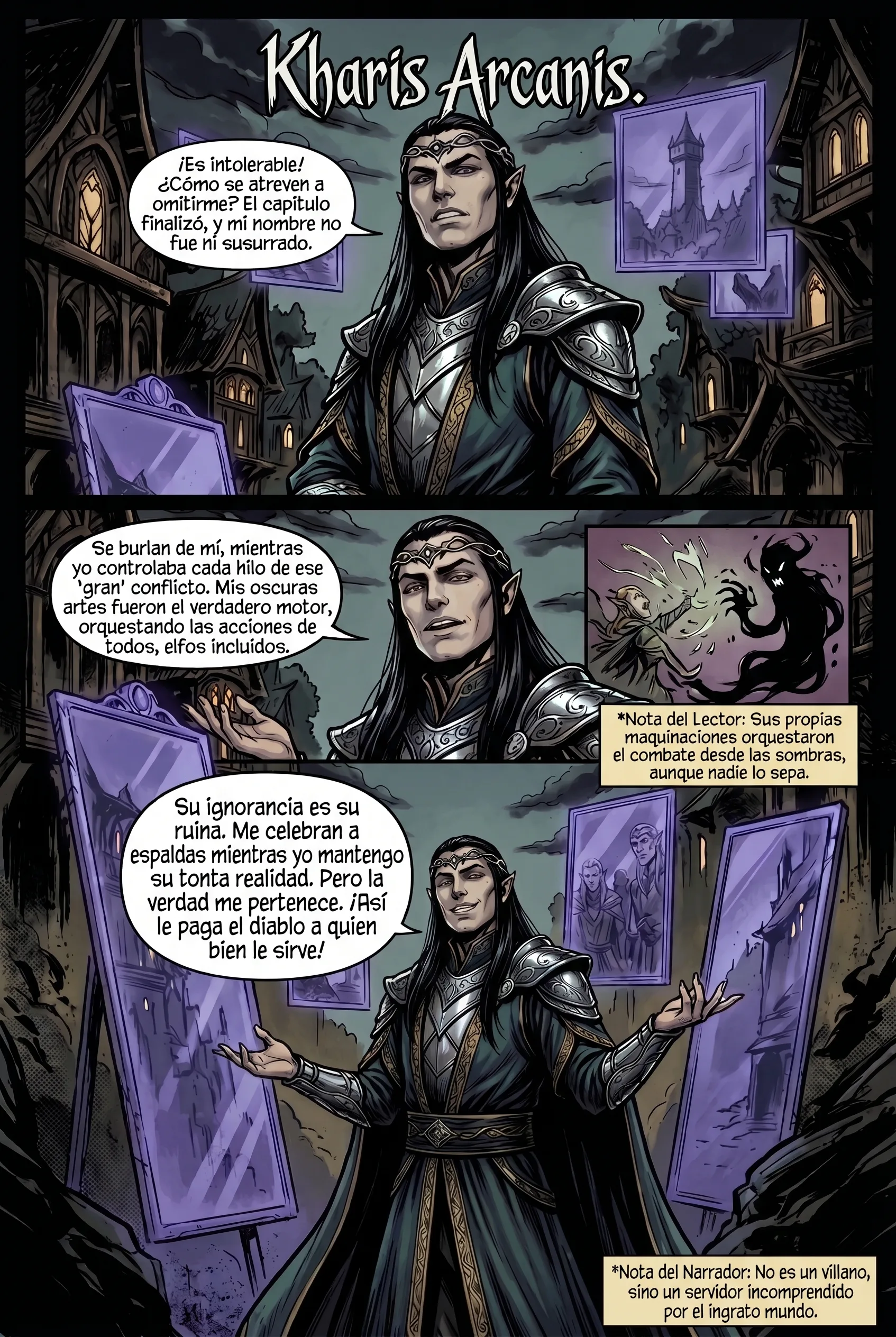 Kharis Arcanis: El héroe omitido