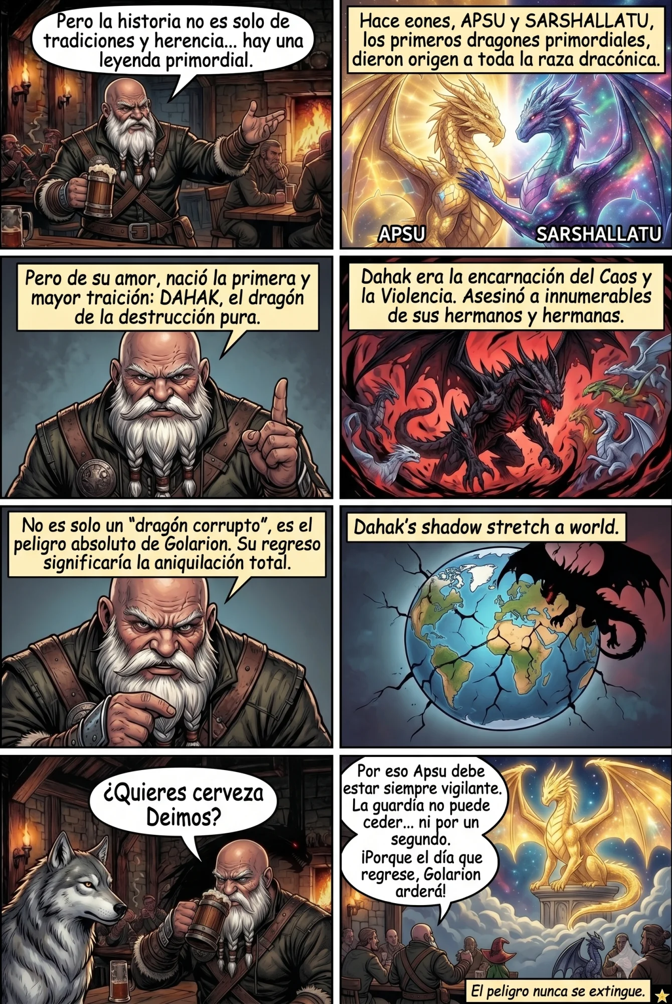 La leyenda de Apsu y Dahak