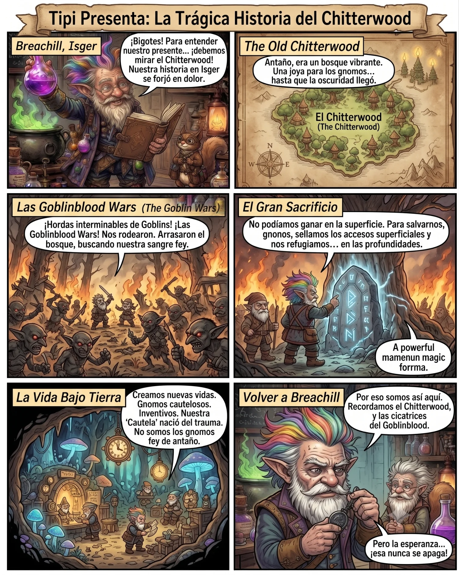 Tipi presenta: La trágica historia del Chitterwood
