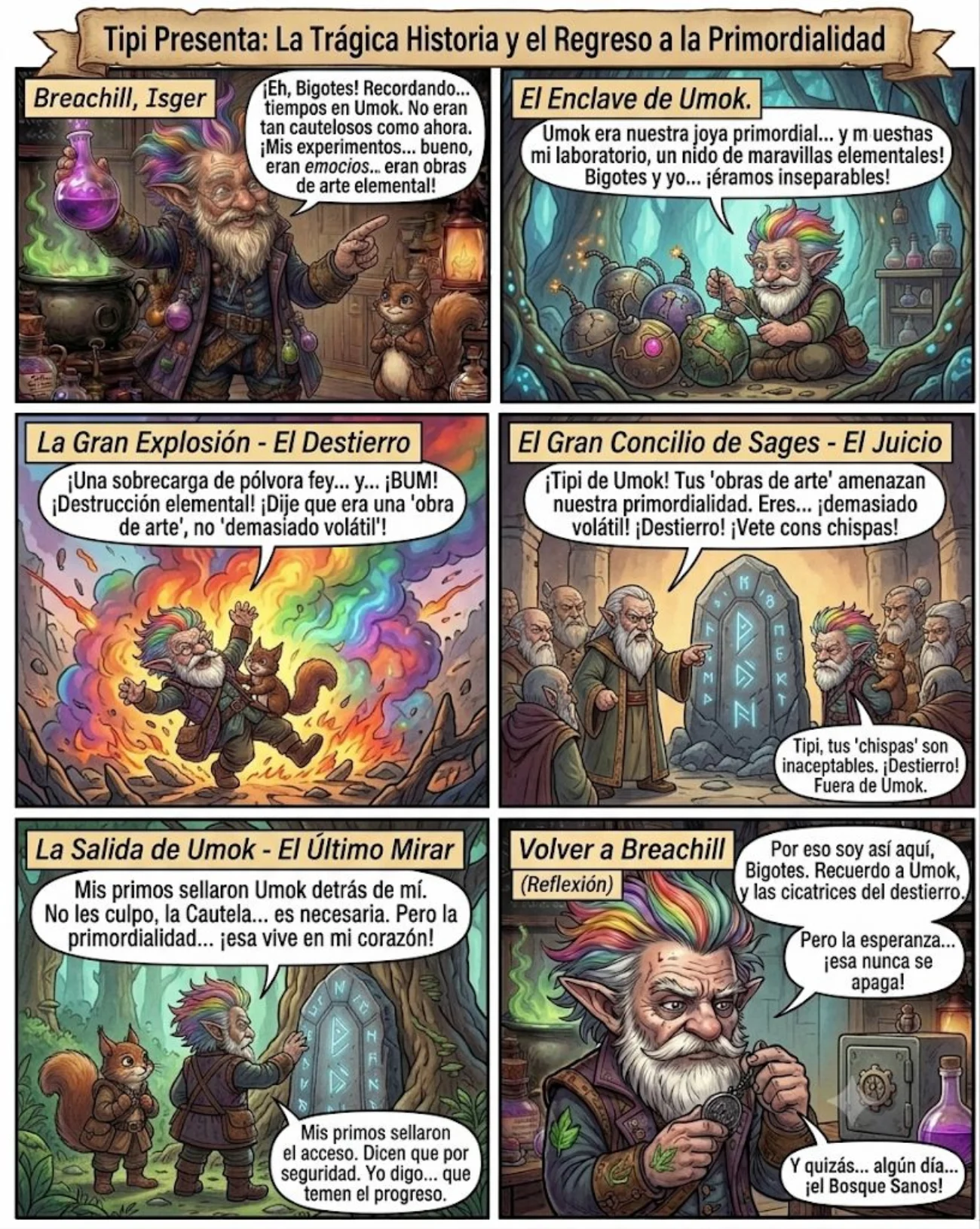 Tipi presenta: La trágica historia y el regreso a la primordialidad