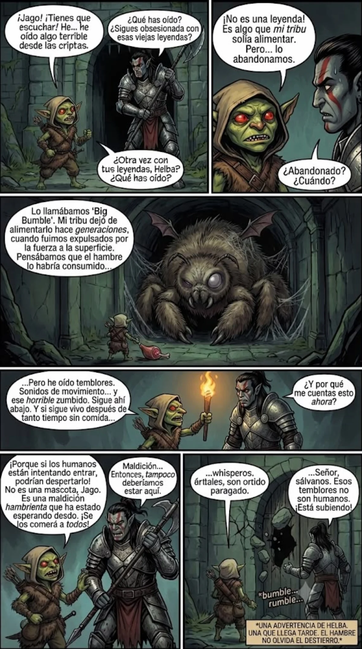 Helba y Jago: La advertencia de Big Bumble