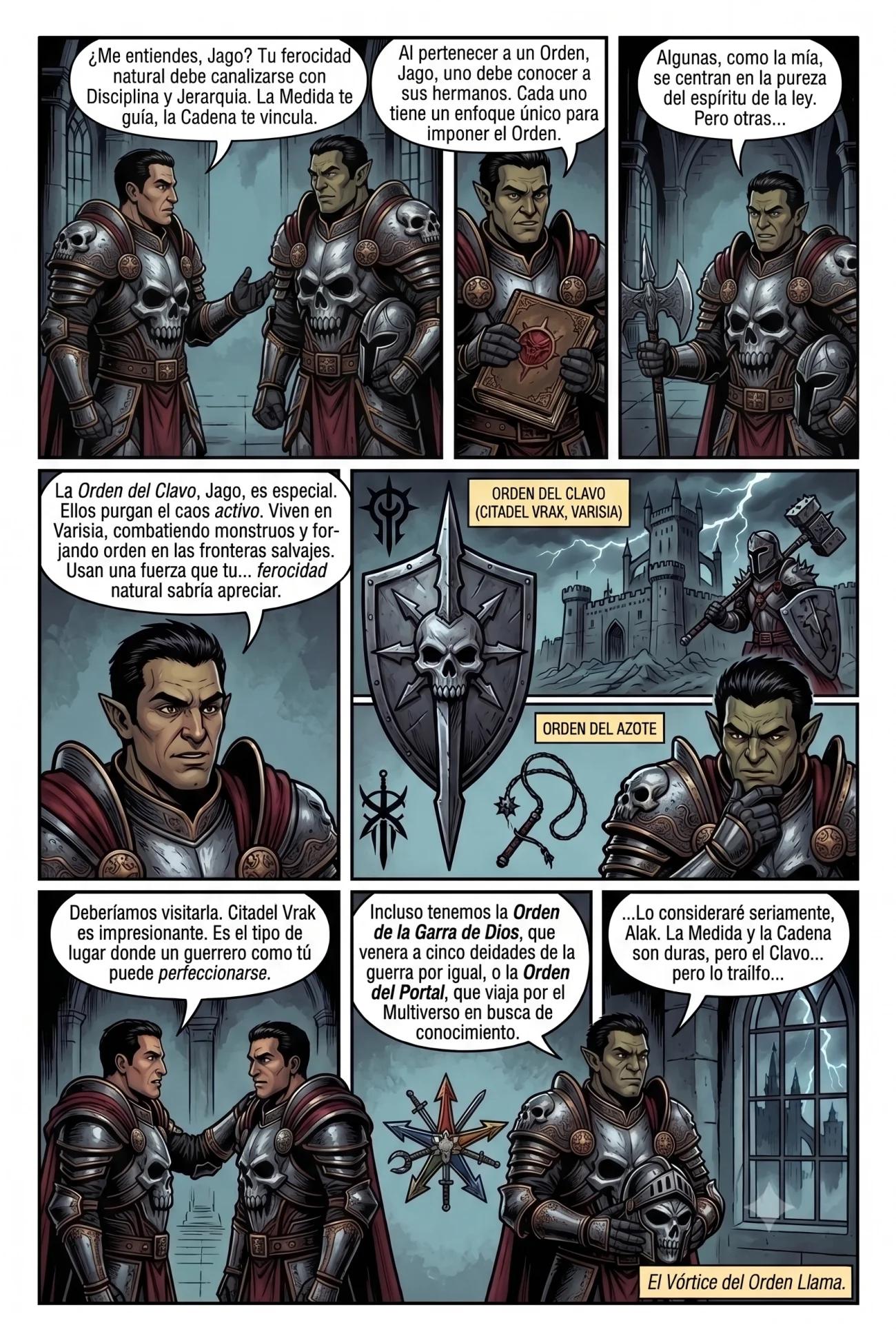 Alak y Jago: Las Órdenes Hellknight