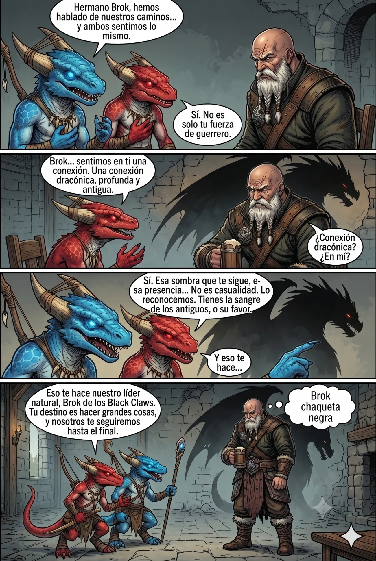 Los Black Claw: La conexión dracónica de Brok