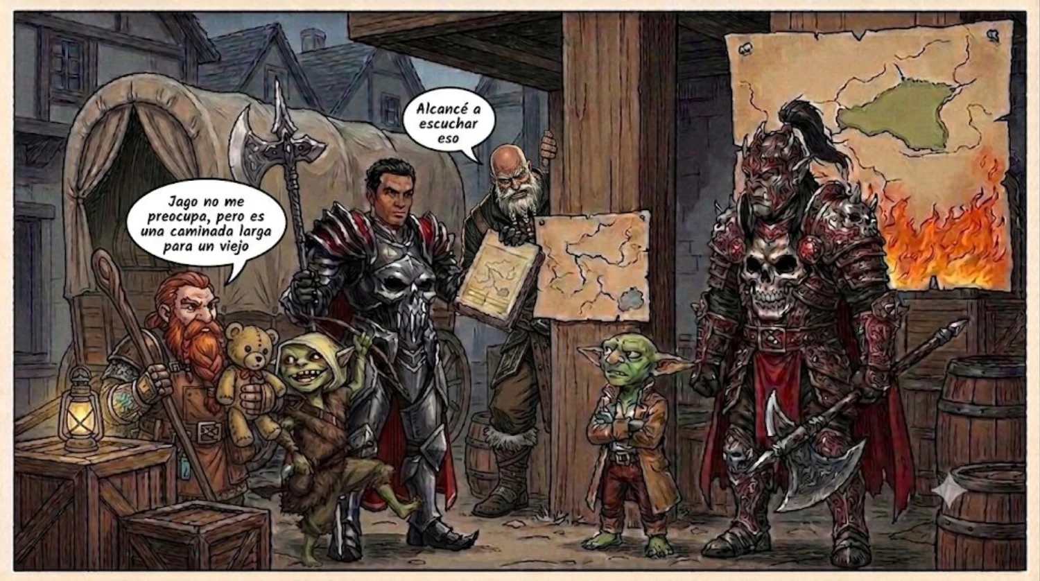 Spellforge y Brok: Una caminada larga para un viejo