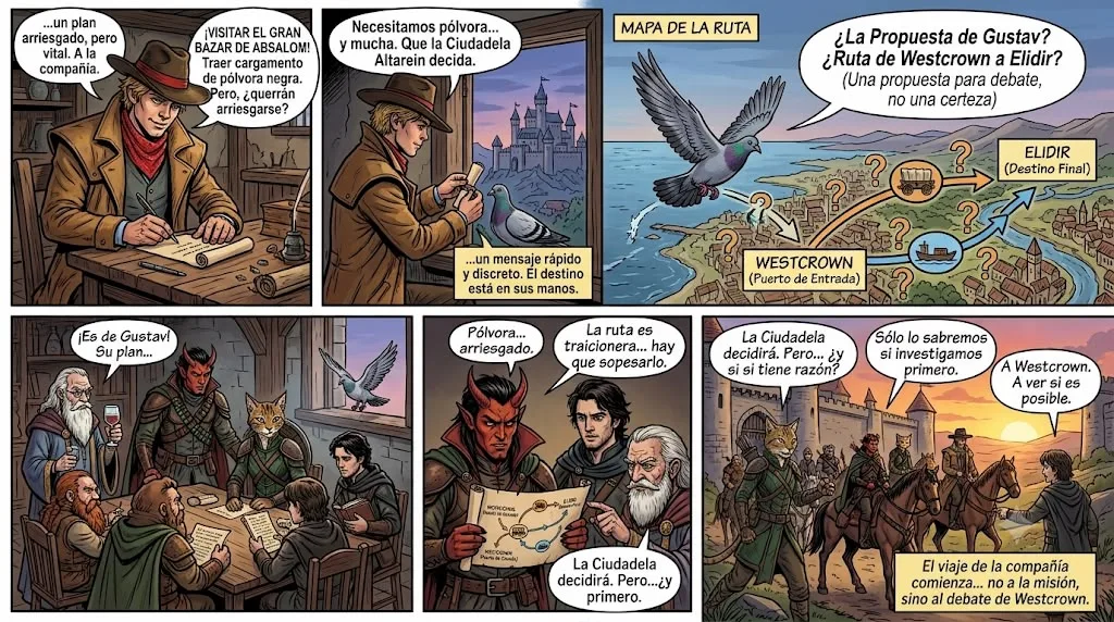La Propuesta de Gustav: el debate de Westcrown