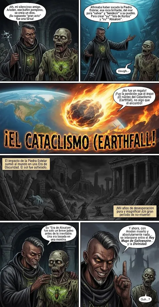 El Cataclismo (Earthfall) y el Rey Mago de Gallowspire